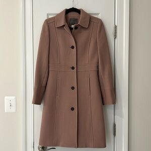 J Crew Double Cloth Coat